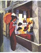 August Macke Hat Store painting